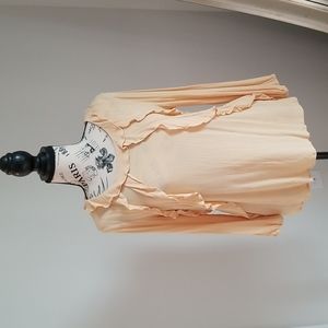 Ruffled Long Sleeve Blouse